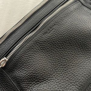 rag & bone Elliot Fanny Pack Black Leather Cross Body Bag